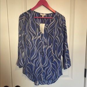 Como Blu‎  3/4 Sleeve Top